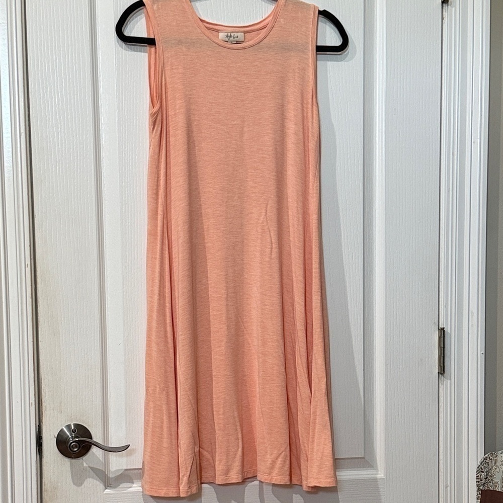 Style&Co  size small peach sleeveless dress